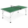 Table de tennis de table 274 x 152.5 x 76 cm plateau vert cadre en acier pliable